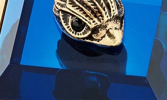 Kurt Geiger Square Stone Cocktail Ring 3