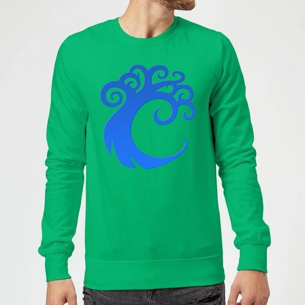 Magic The Gathering Magic The Gathering Simic Symbol Sweatshirt - Kelly Green 1