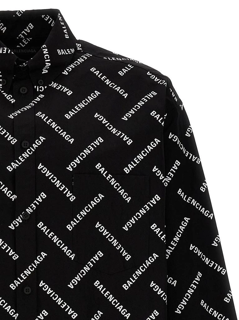 Balenciaga Balenciaga Logo Print Shirt 3
