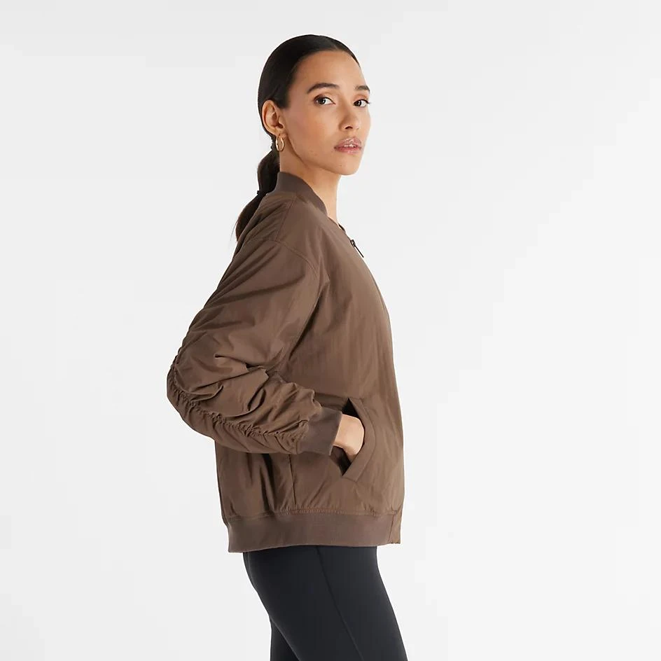 New Balance Graphic Woven Bomber Jacket 3