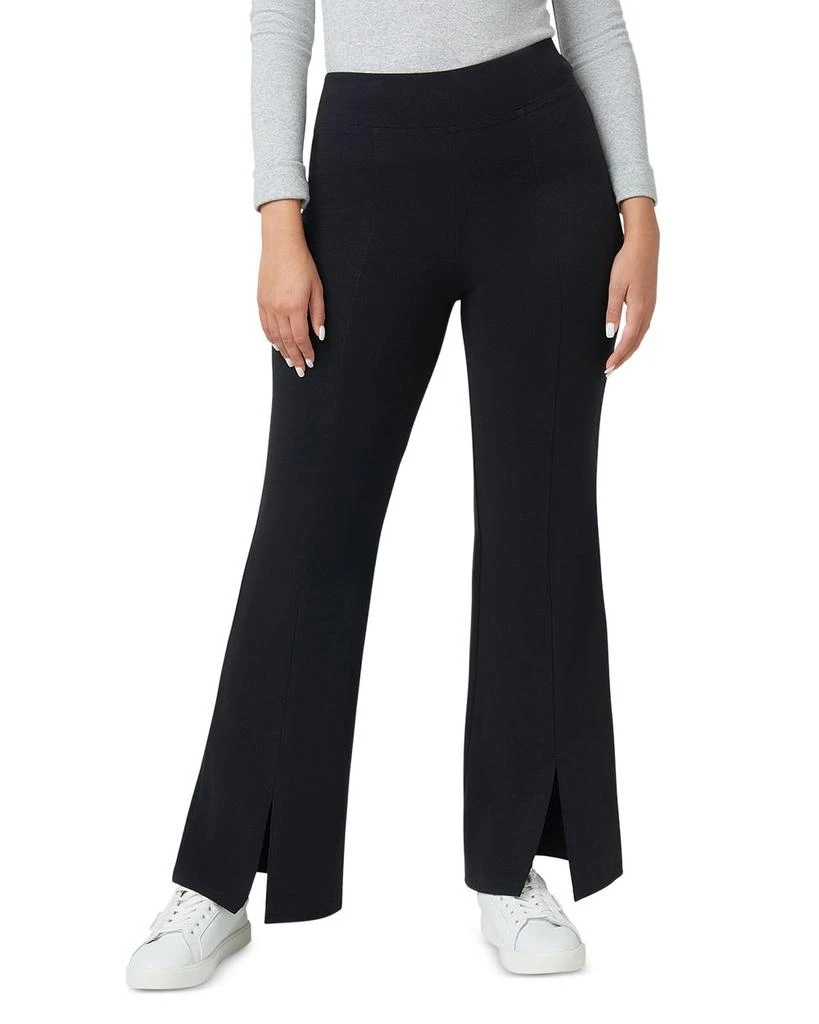 Hue Front Slit Flare Leggings 1