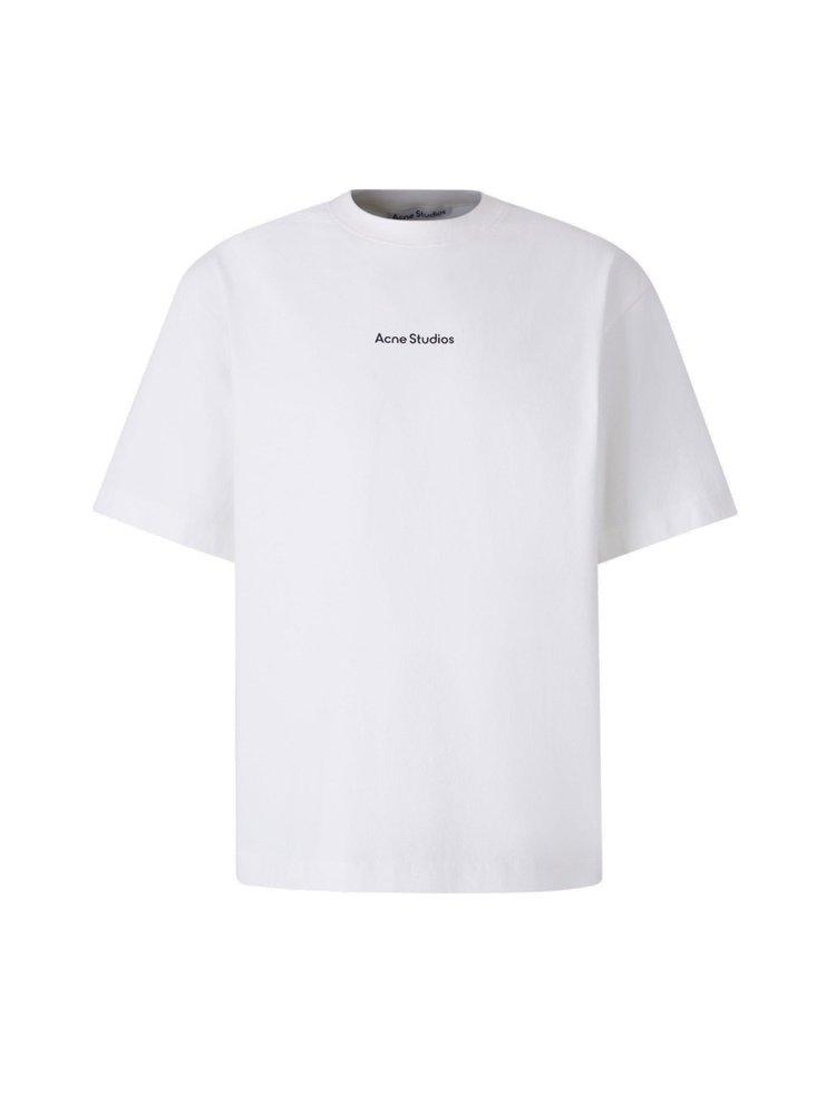 Acne Studios Acne Studios Logo Printed Crewneck T-Shirt