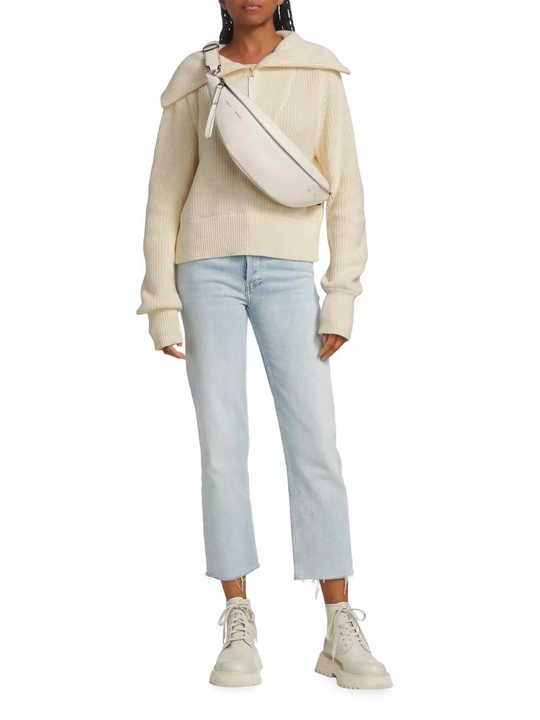 Varley Mentone Quarter-Zip Knit Top 2