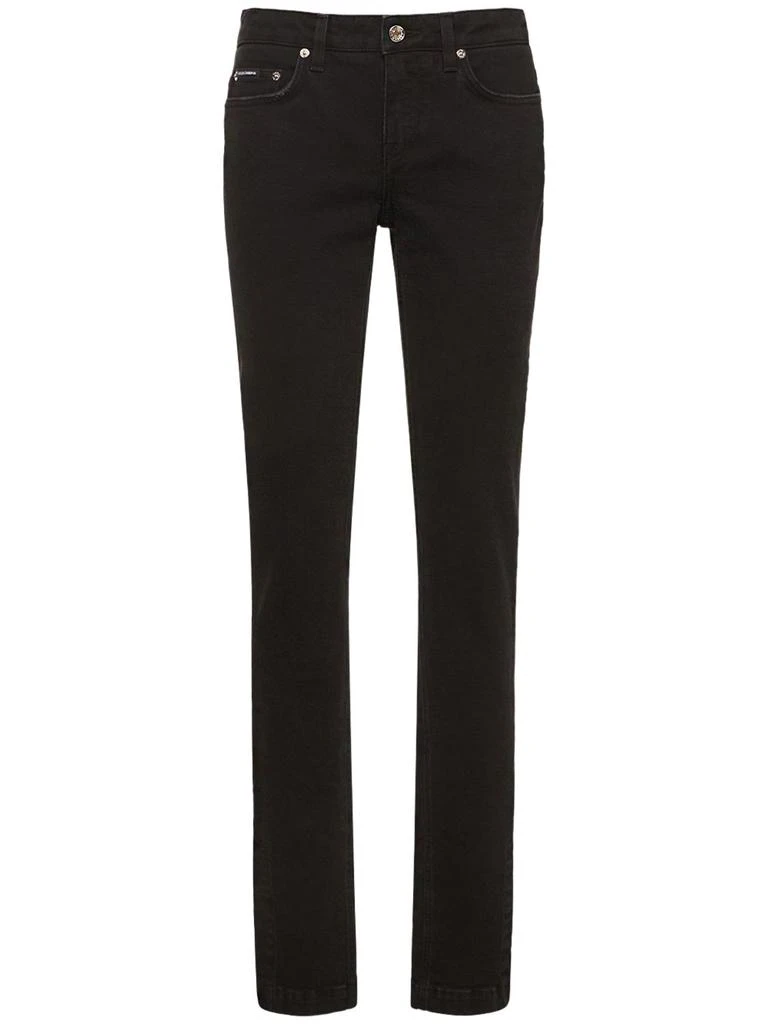 Dolce & Gabbana Mid Rise Denim Skinny Jeans 1