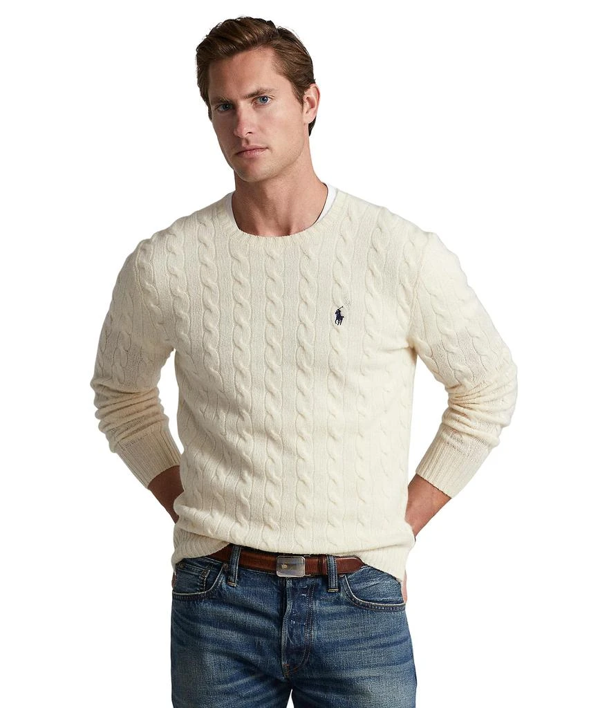 Ralph Lauren Wool-Cashmere Cable-Knit Sweater 1