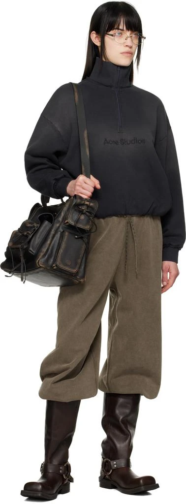 Acne Studios Brown Multipocket Tote 4