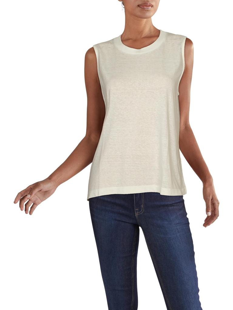 J. Crew Womens Burnout Crewneck Tank Top
