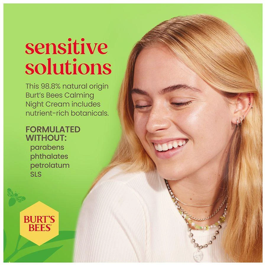 Burt's Bees Sensitive Calming Night Cream 9