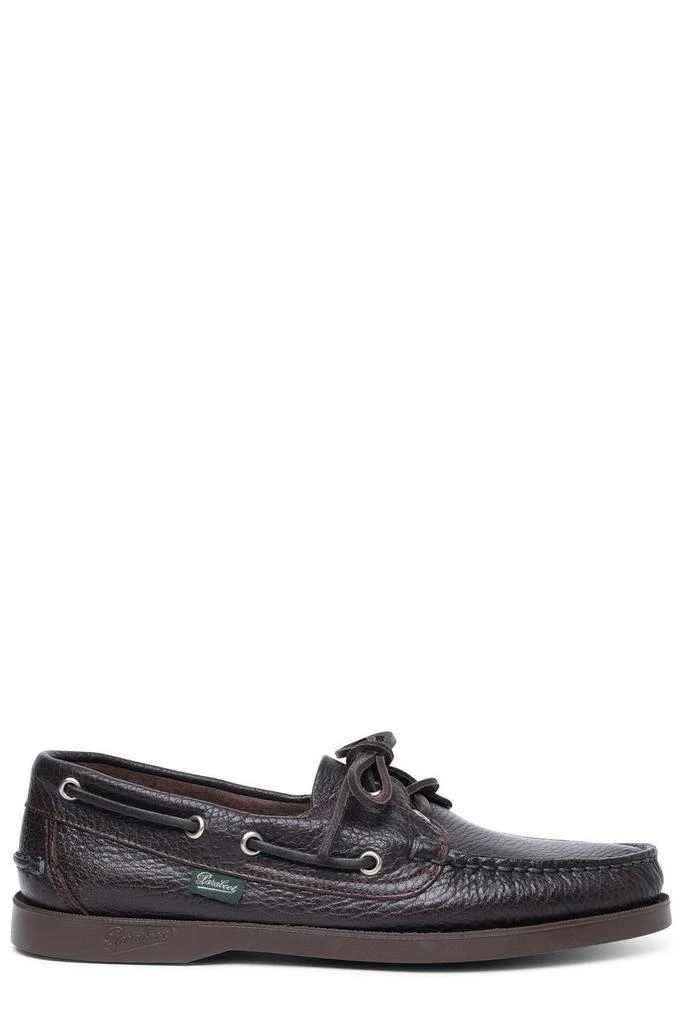 Paraboot Paraboot	Logo Patch Lace-Up Loafers 1