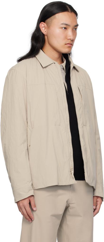 Veilance Beige Mionn Insulated Overshirt