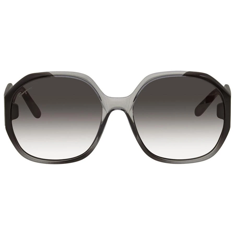 Salvatore Ferragamo Salvatore Ferragamo Grey Gradient Butterfly Sunglasses SF943S 007 60 1