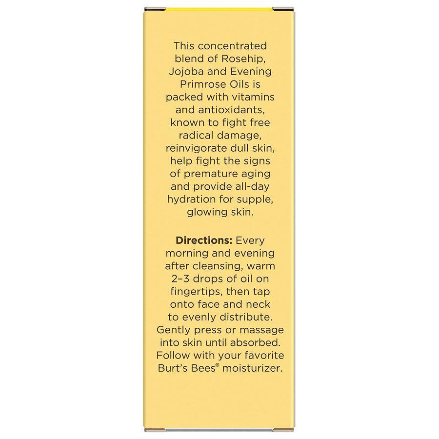 Burt's Bees Rejuvenating Facial Oil with Rosehip Seed Extract