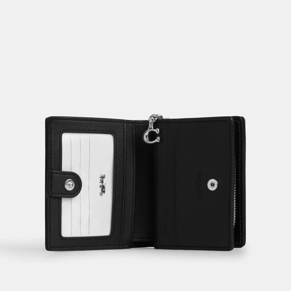 Coach Snap Wallet In Signature Denim 2