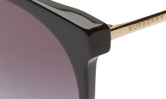 Burberry 53mm Round Sunglasses 4