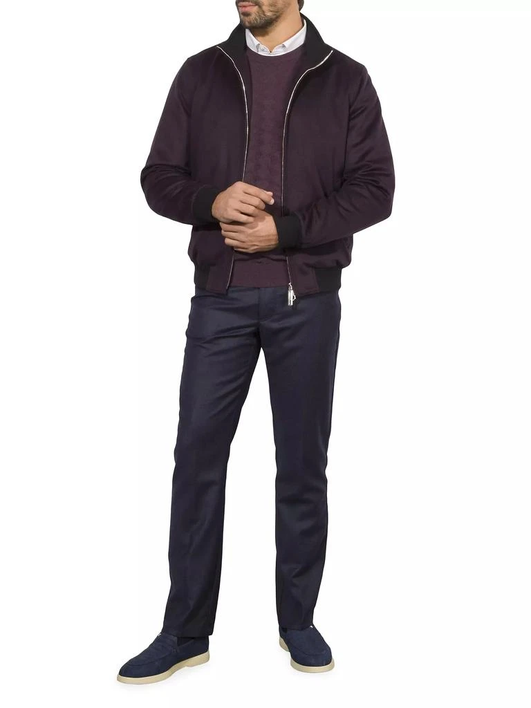 Stefano Ricci Cashmere and Suede Blouson Jacket 6