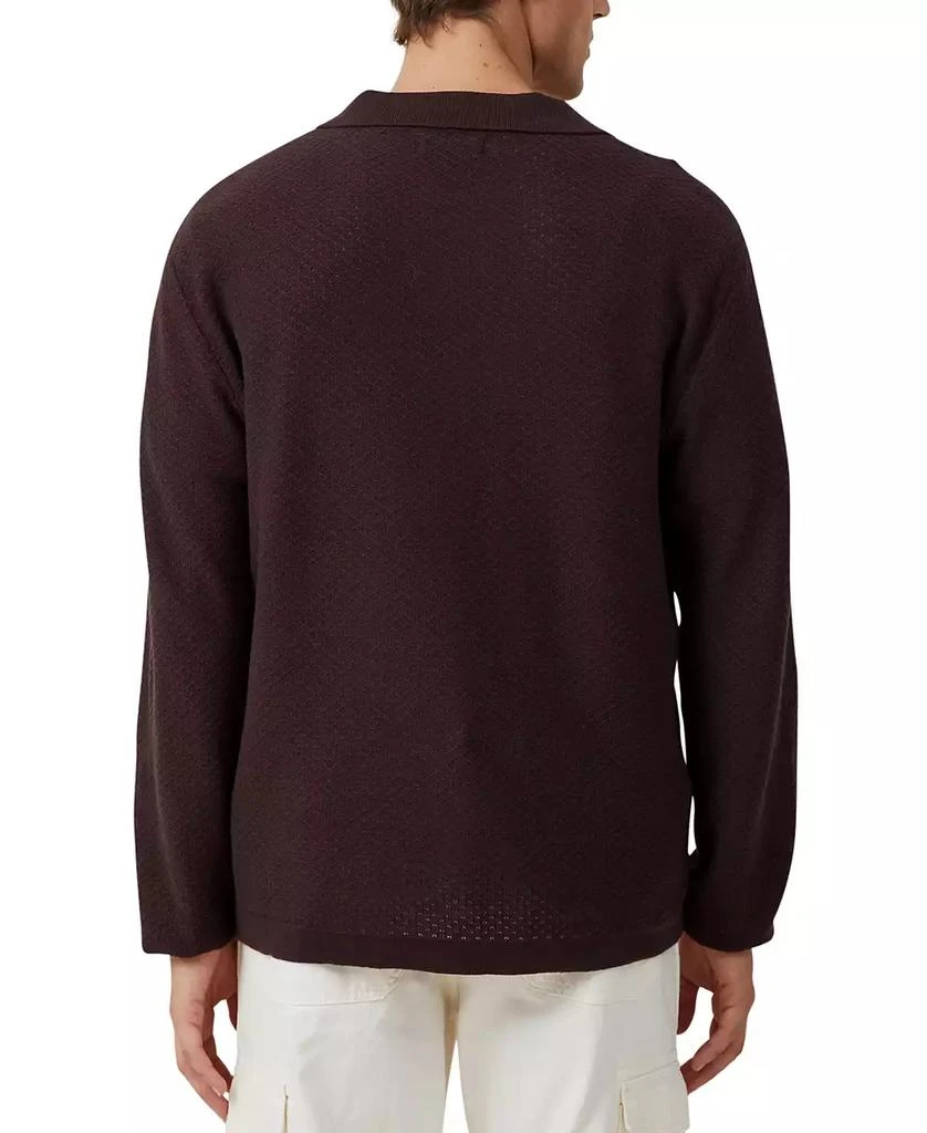 Cotton On Men's Jimmy Long Sleeve Polo 4