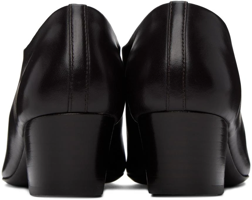 Lemaire Brown Heeled Derbies 2