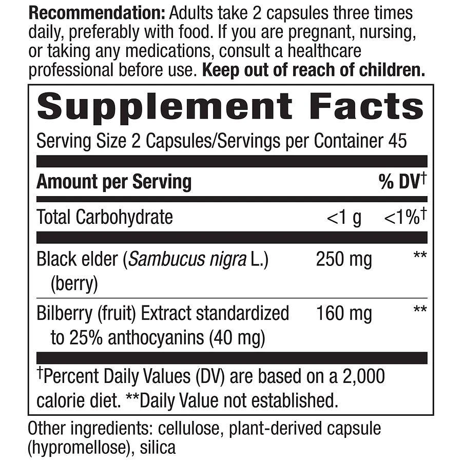 Nature's Way Bilberry Capsules 3