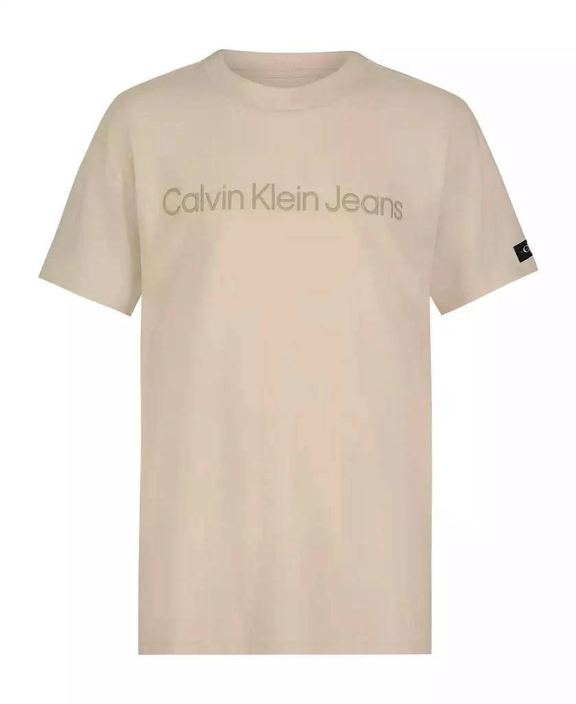 Calvin Klein Big Boys Emblem Logo Short Sleeve T-Shirt 1