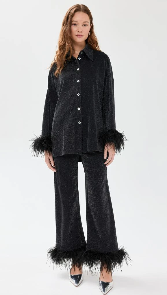 Sleeper Cosmos Oversized Metallic Pajama Set 6