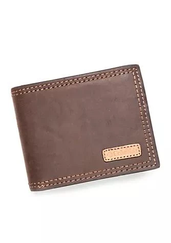 Columbia Rfid Passcase With Vachetta Patch Wallet 1
