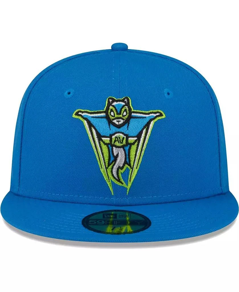 New Era Men's Black Richmond Flying Squirrels Copa De La Diversion 59FIFTY Fitted Hat 3