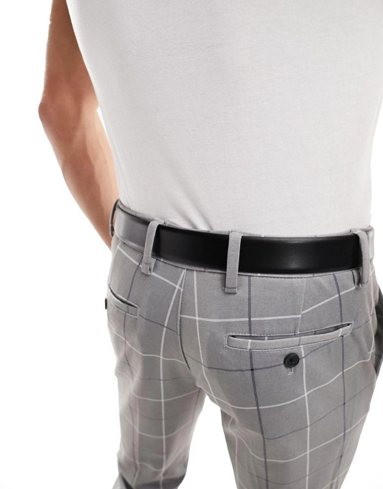Hugo Boss BOSS Erman leather belt in black 2