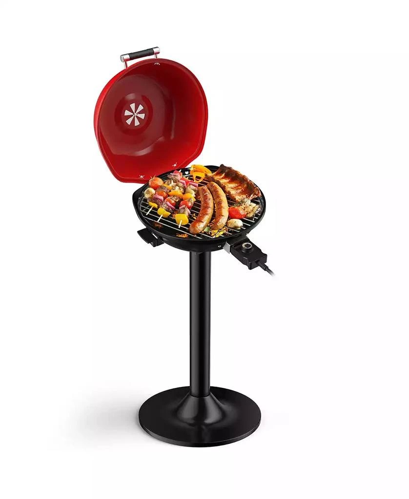 GIVIMO 1600W Portable Electric BBQ Grill with Removable Non-Stick Rack