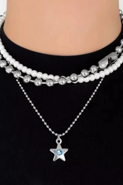 Five Fourty Nine Five Fourty Nine Astro Ball Bead Necklace 2
