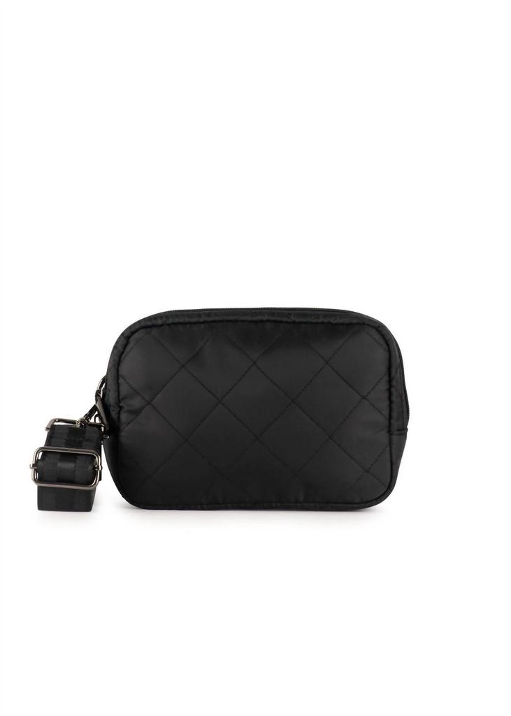 HAUTE SHORE Women's Amy Belt Bag In Charcoal
