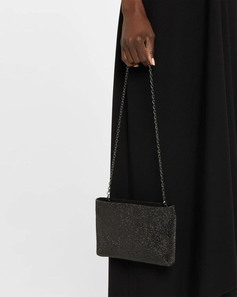 Whiting 
Davis Lainey Mesh Brass Clutch Bag 2