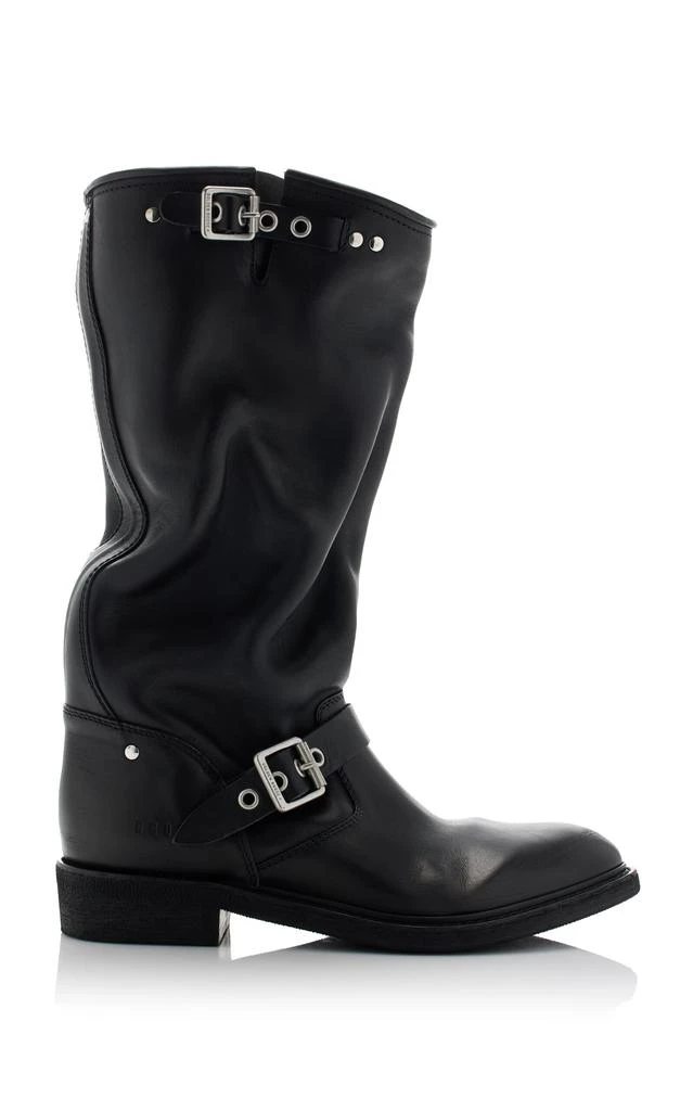 Golden Goose Golden Goose - Biker Leather Knee Boots - Black - IT 40 - Moda Operandi 1