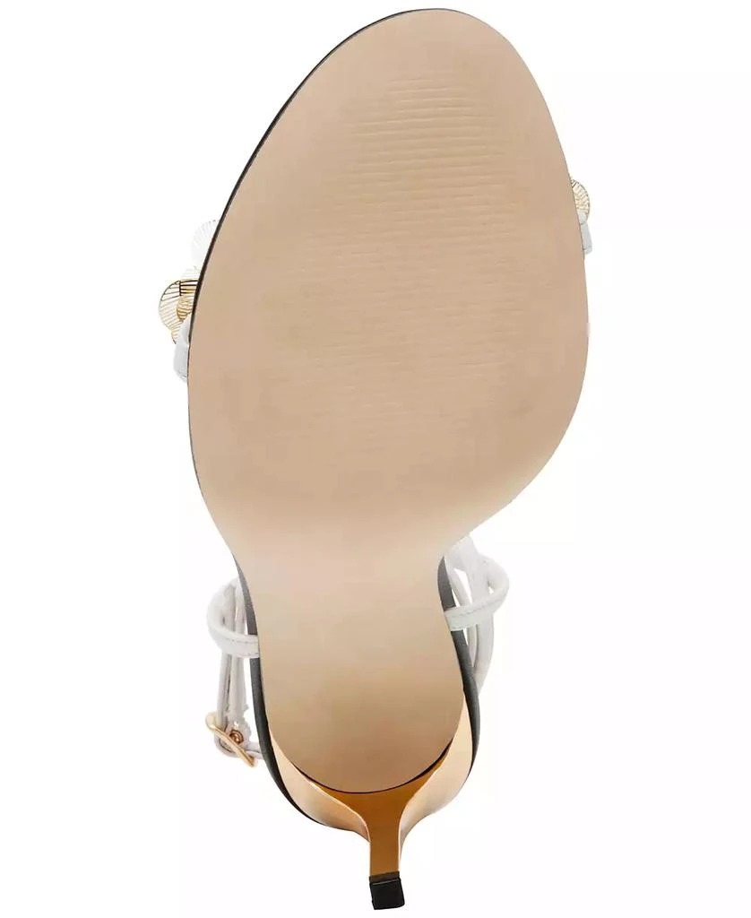 Steve Madden Women's Sheila Floral Embellished Stiletto Sandals 5