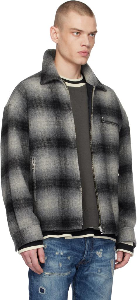 ジャケット・アウター 80s vintage ombre shadow check jacket 80s vintage ombre shadow check jacket - メルカリ