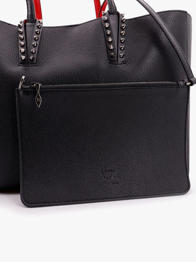 Christian Louboutin Cabata leather shoulder bag with studs 5
