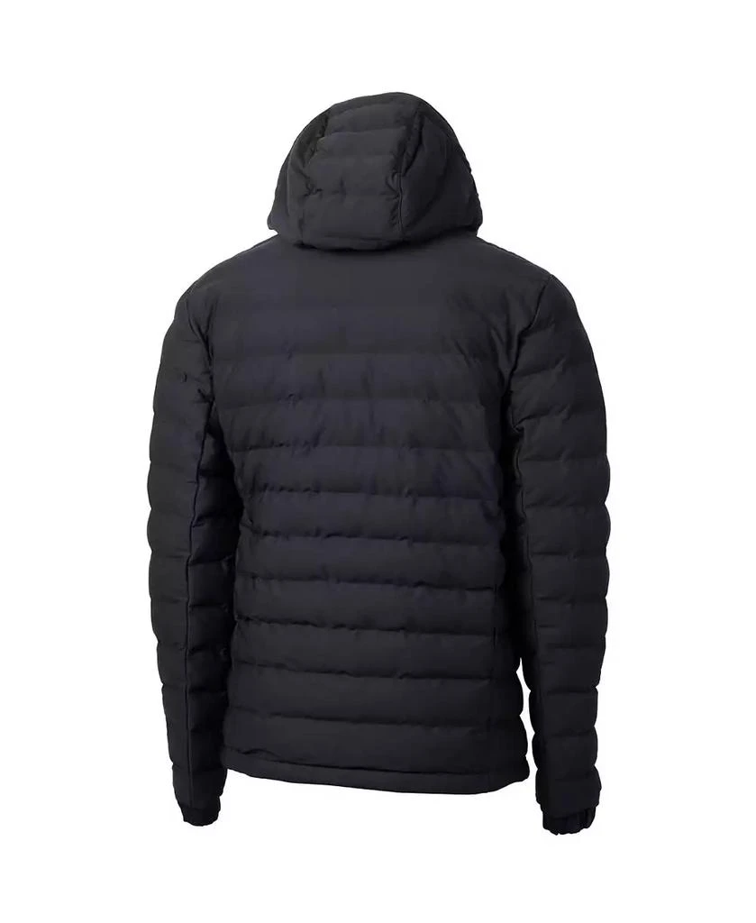 Cutter & Buck Men's Black Texas Longhorns Alumni Logo Mission Ridge Eco Insulated Puffer Full-Zip Jacket 2