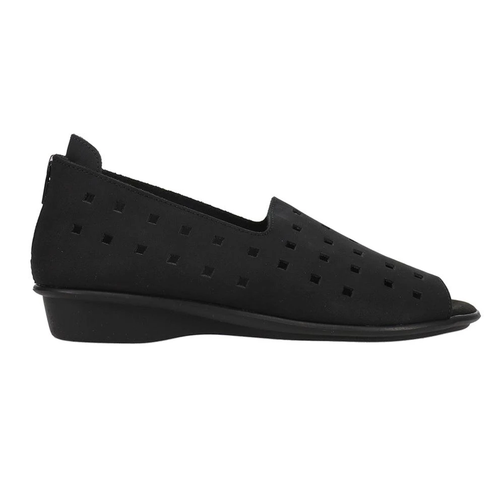 Sesto Meucci Evonne Nubuck Cut-Outs Slip On Flats 1