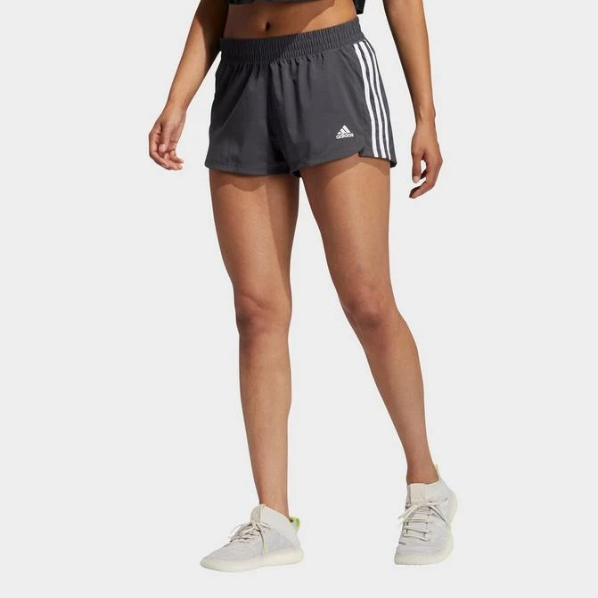 Adidas Women's adidas Pacer 3 Stripes Woven Training Shorts 1