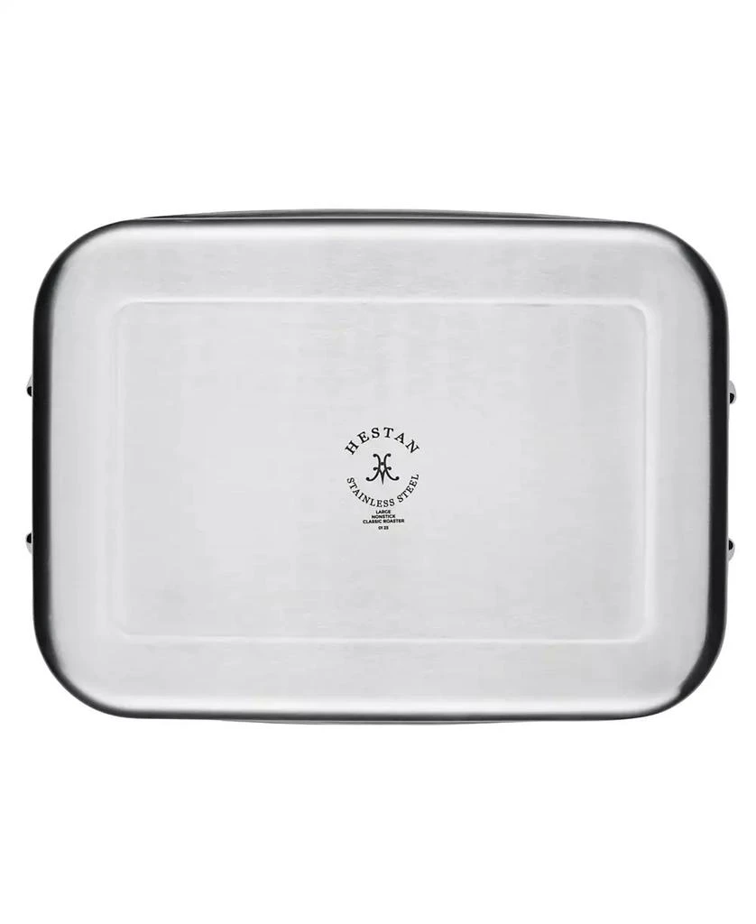 Hestan Provisions Classic Clad Nonstick Large Roaster with Rack 5