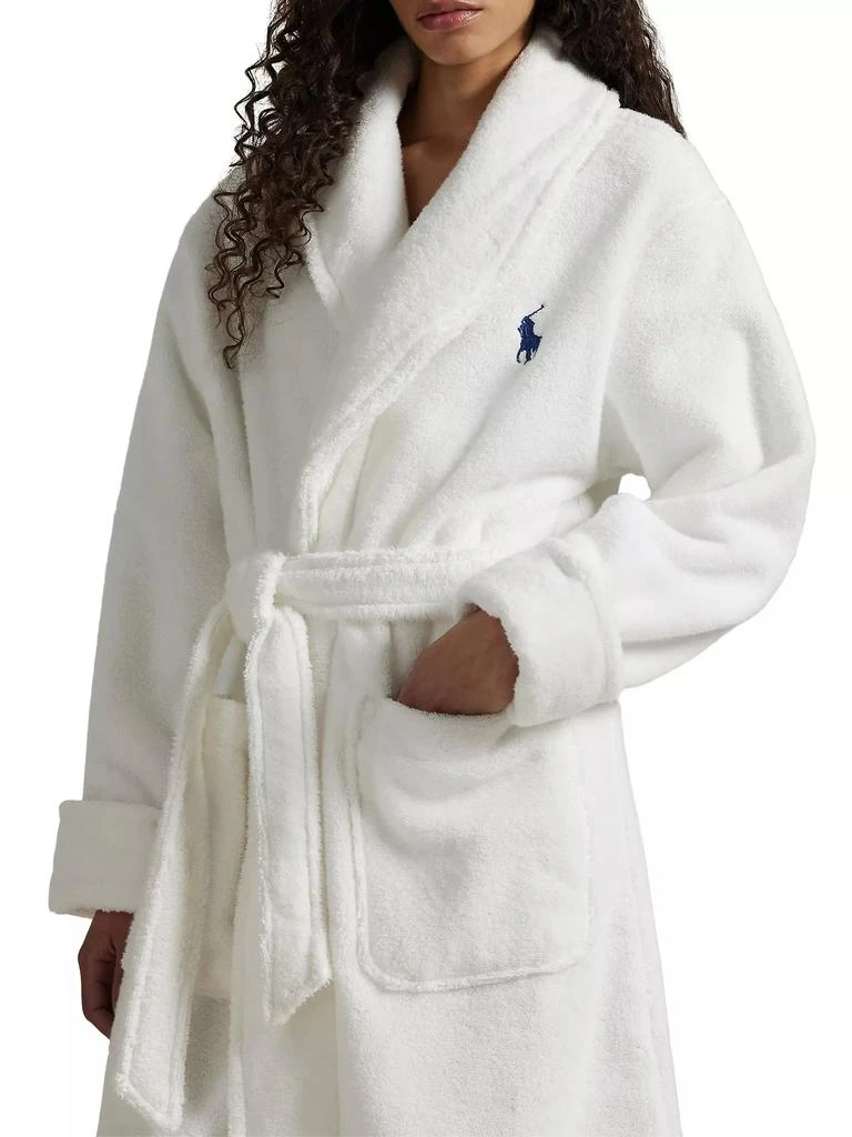 Ralph Lauren Beret Bear Cotton Bath Robe 5