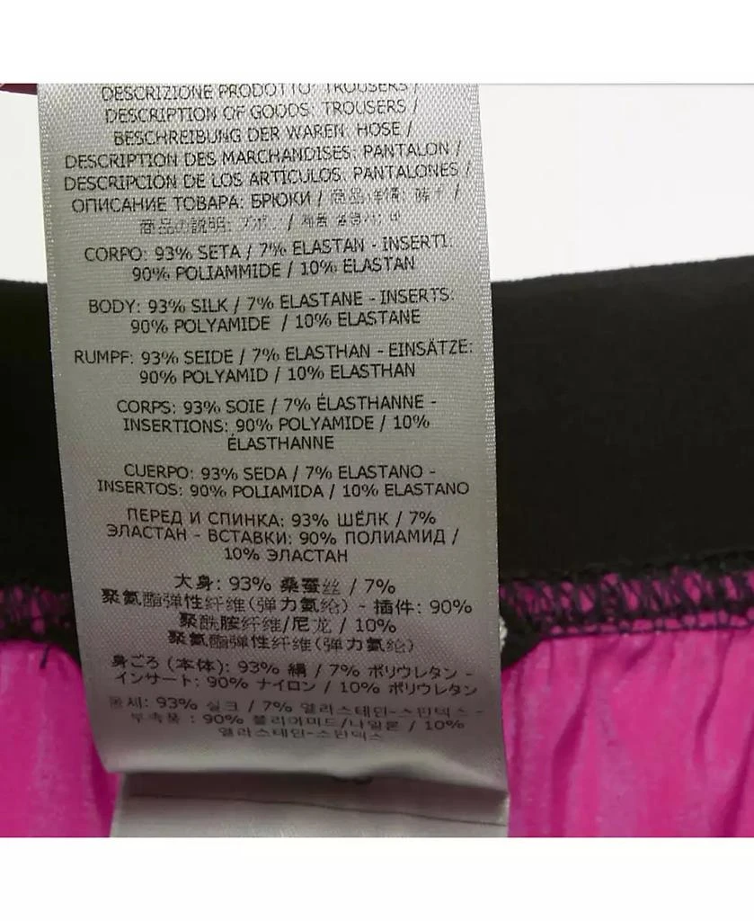 Pre-Owned Tom Ford Women
s Pink Logo Band Silk Pj Pants 6