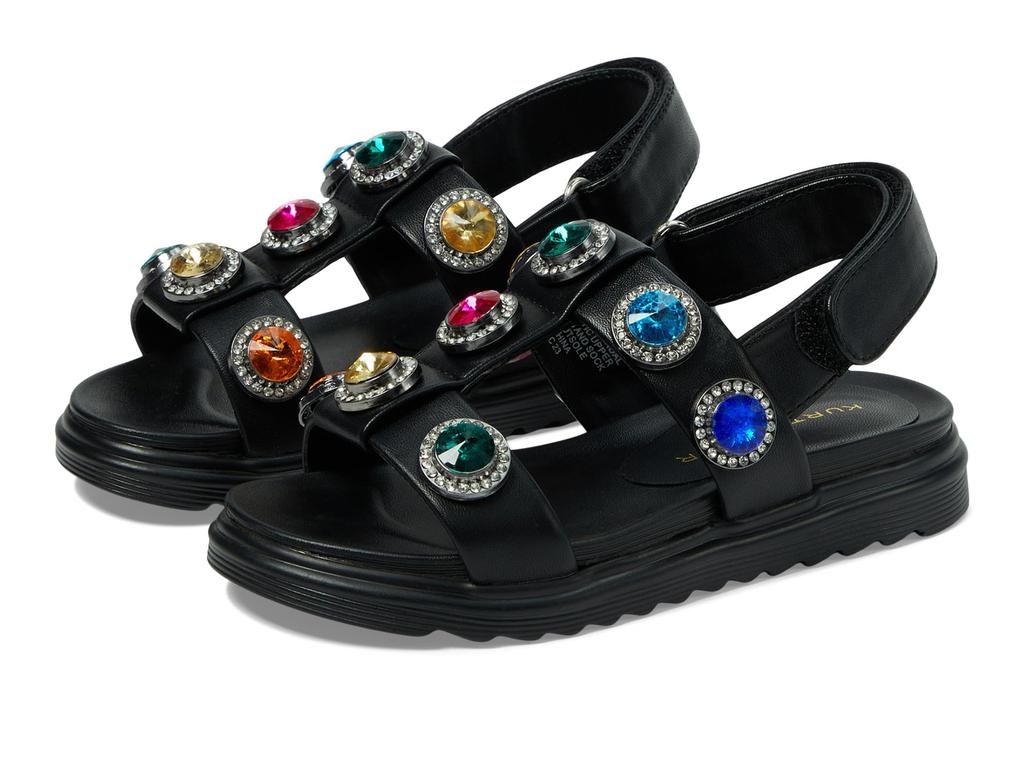 Kurt Geiger London Kids Mini Orson Crystal Sandal (Little Kids/Big Kids)