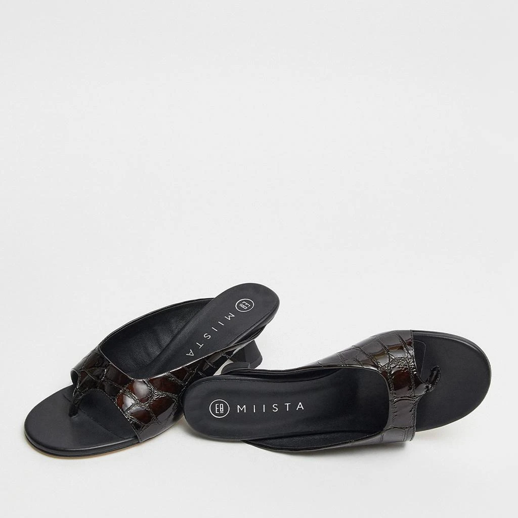 E8 by Miista Women's Palmira Leather Heeled Mules 3