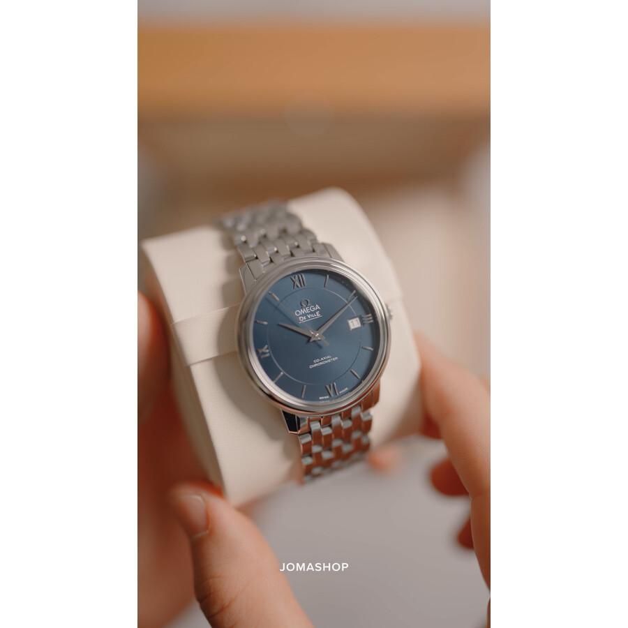 Omega De Ville Prestige Blue Dial Men's Watch 424.10.37.20.03.001
