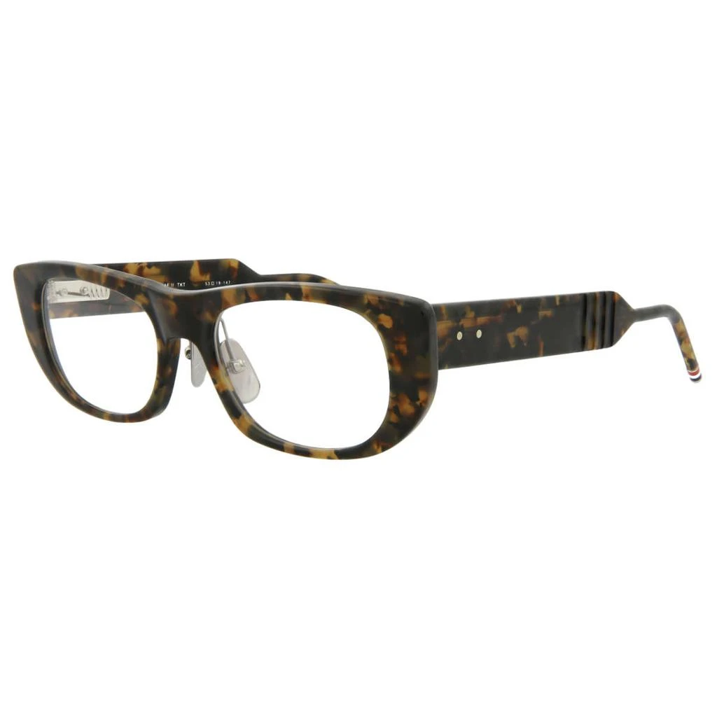 Thom Browne Thom Browne Unisex Brown Rectangular Opticals 1