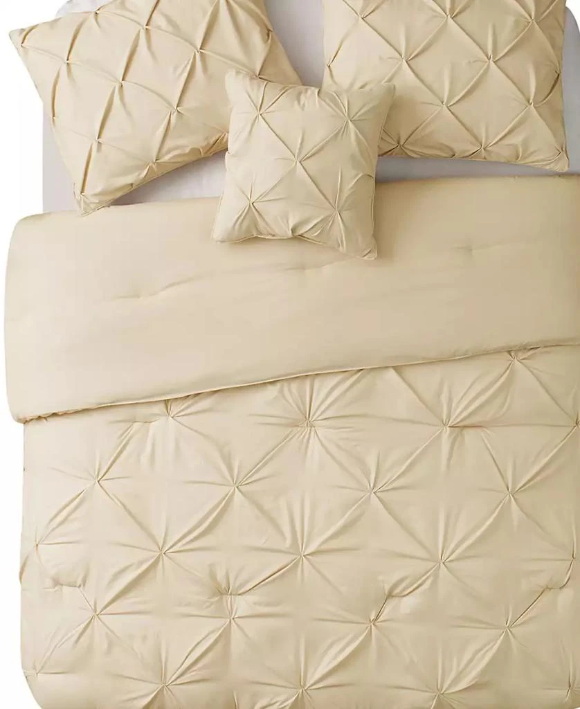 VCNY Home CLOSEOUT! Carmen Pintuck 4 Piece Comforter Set 2