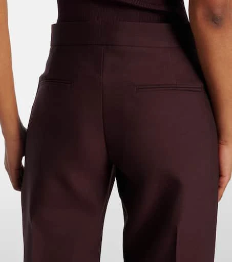 Khaite Callen wool and silk straight pants 5