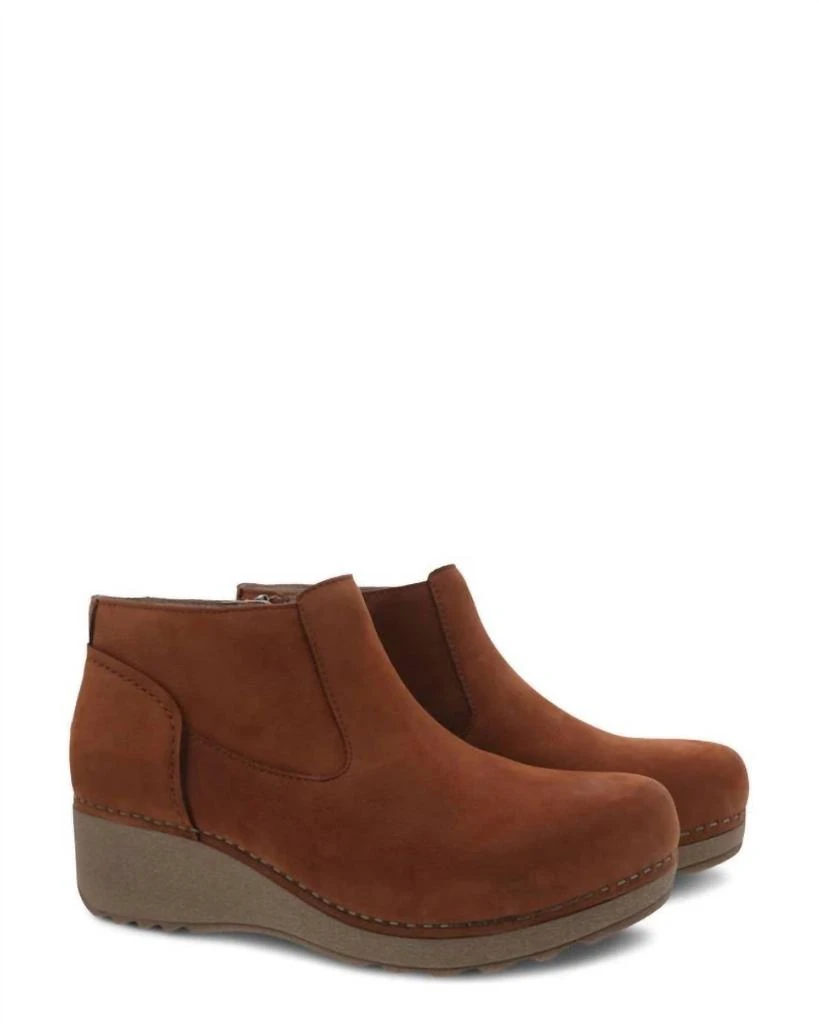 Dansko Dansko - Women's Charlene Milled Nubuck Wedge Boot 1