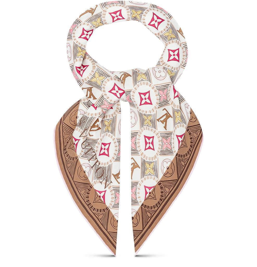 Louis Vuitton Monogram Tiles Square 70 4
