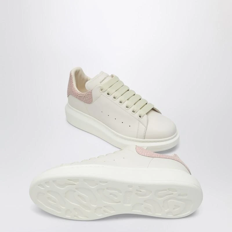 Alexander McQueen White/pink Oversized sneakers 5